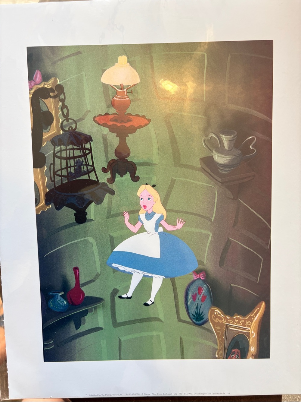 Disney Alice in Light Blue Dress Print